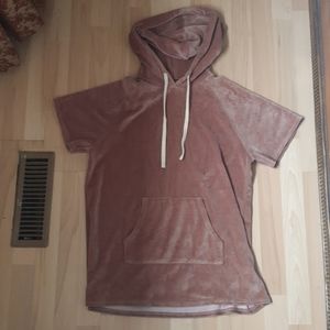 A Short Sleeved Hoodie